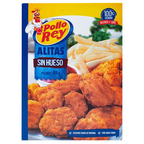 Alitas Sin Hueso Pollo Rey - 380 g