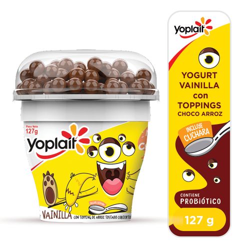 Yogurt Yoplait Líquido Infantil Vainilla Choco-Arroz - 127gr