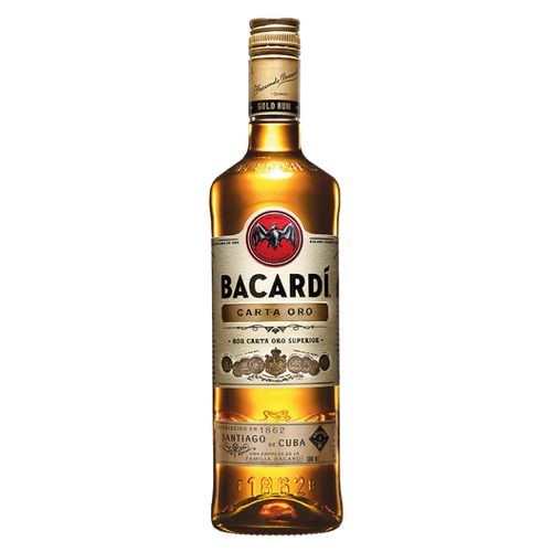 Ron Bacardi Carta Oro - 375ml