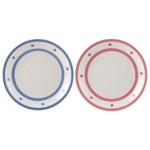 Plato marca Haus de loza -9.75 pulgadas