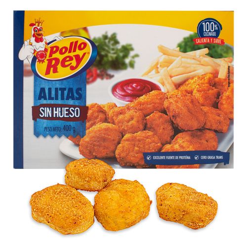 Alitas Sin Hueso Pollo Rey - 380 g