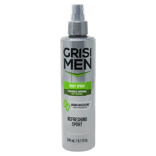 Spray De Cuerpo para Hombre Grisi Sport 240Ml