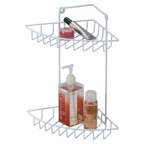 Organizador Haus Para Baño Blanco 2 Estantes
