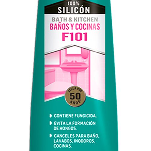 Silicon Sista Baños Y Cocinas Transparente - 82.8ml