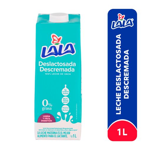 Leche UHT Lala Descremada Light -1L