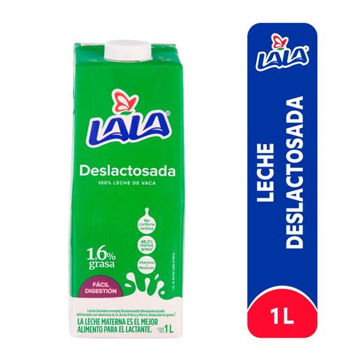 Leche UHT Lala Semidescremada -1L