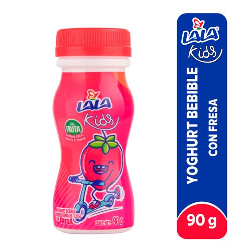 Yogurt Lala Kids Bebible Fresa -90 g