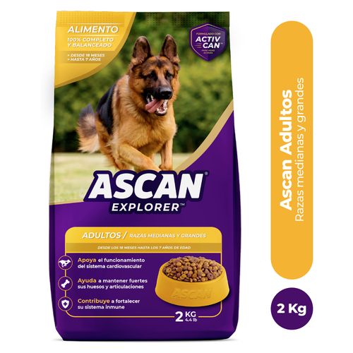 Alimento Ascan Para Adulto - 2000gr