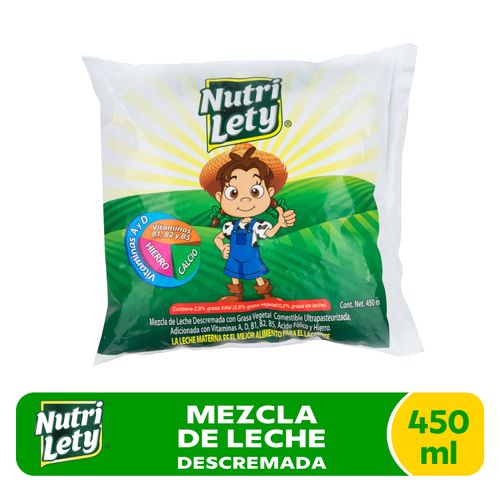 Mezcla de Leche UHT NutriLety -450 ml