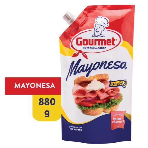 Mayonesa Gourmet Reducida Lipido - 880 g