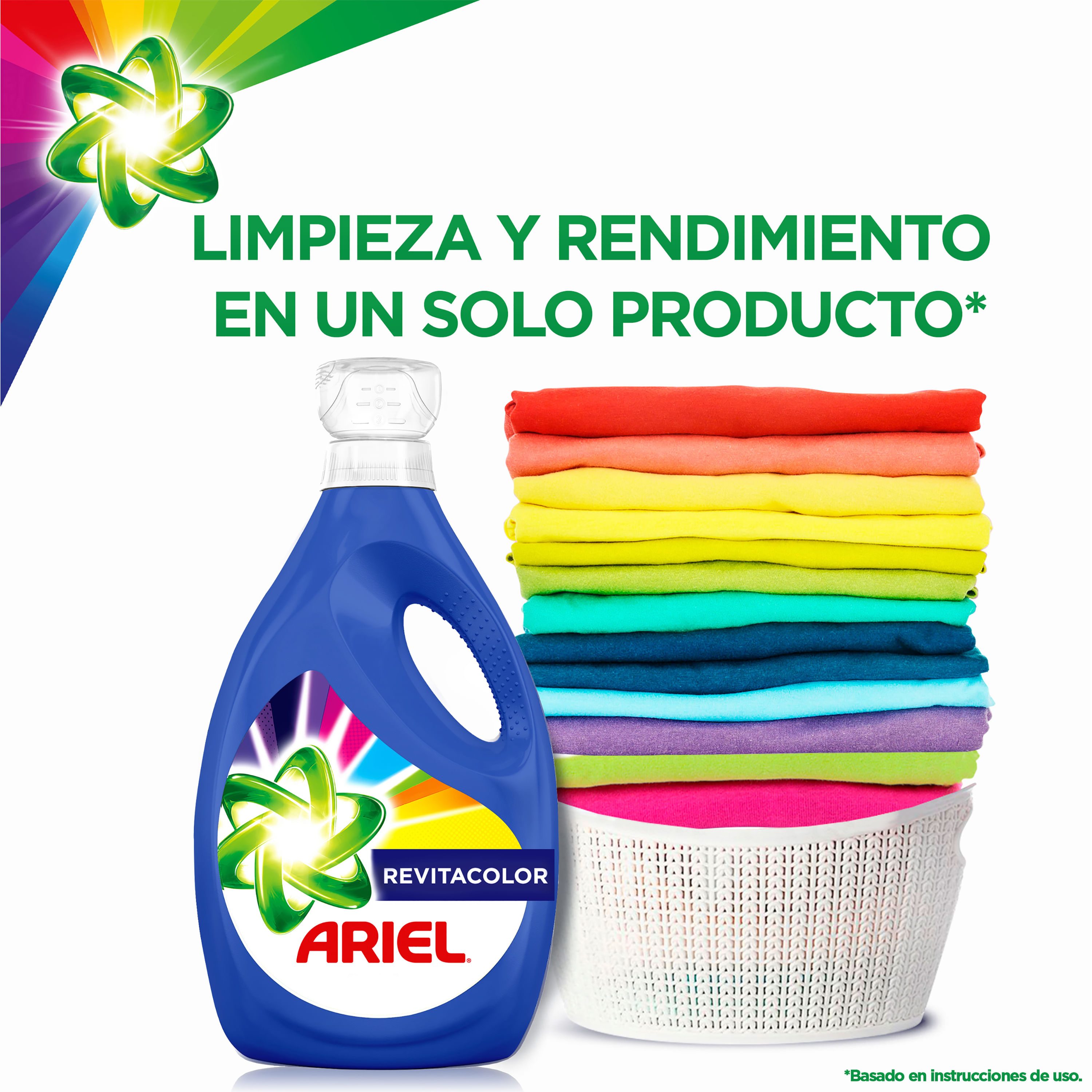 Detergente liquido Ariel 9/400 ml