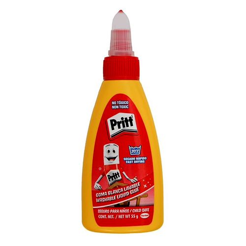 Pegamento Pritt líquido blanco escolar - 55 g