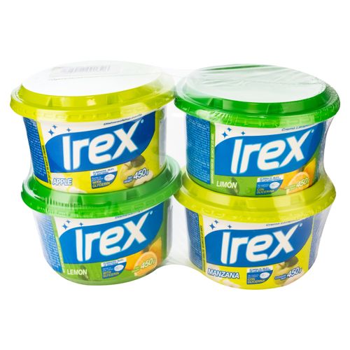 Irex Lavaplato Taza Crema 450Gr 4U