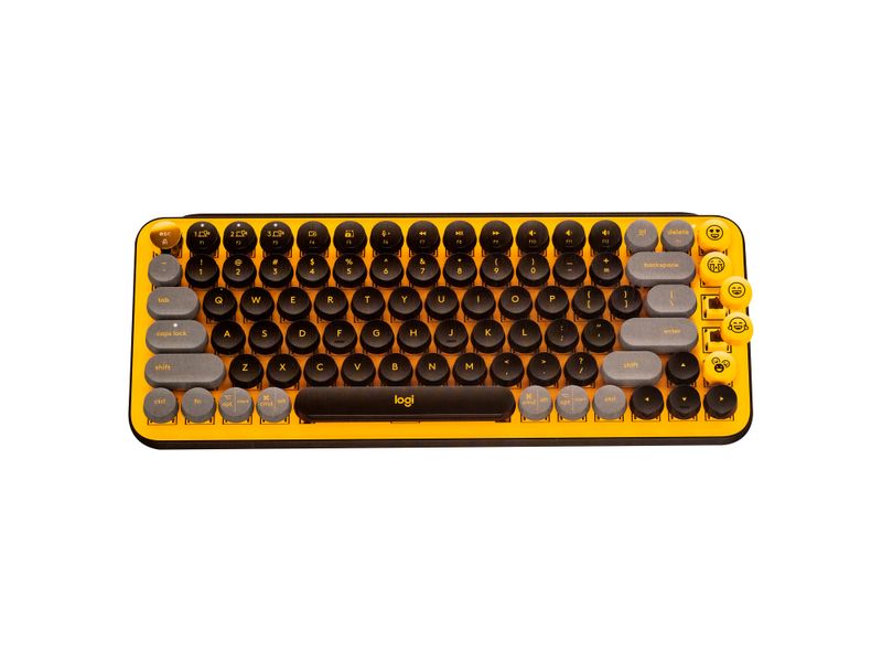 Teclado-Logitech-Pop-Keys-Inalambrico-Amarillo-2-26948