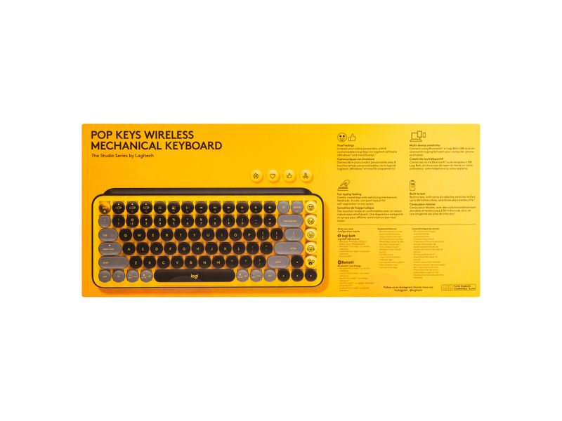 Teclado-Logitech-Pop-Keys-Inalambrico-Amarillo-5-26948