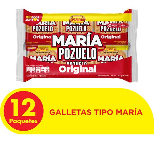 Galletas María Pozuelo Original -252g