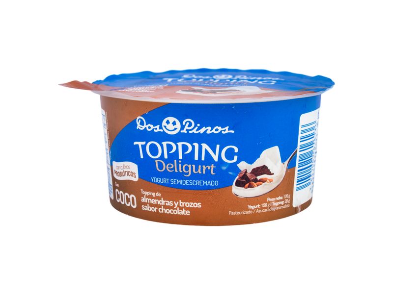 Yogurt-Marca-Dos-Pinos-Deligurt-Con-Coco-Semidescremado-Con-Topping-De-Almendras-Y-Trozos-Sabor-Chocolate-150g-2-7556