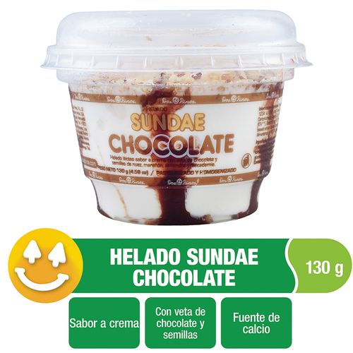 Sundae Dos Pinos Vainilla - 136g