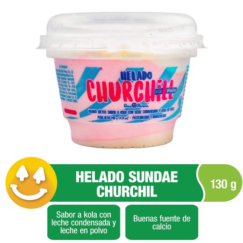 Helado Dos Pinos Sundae Churchill - 130 gr