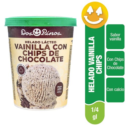 Helado Dp Vainilla Con Choco Chips 499gr