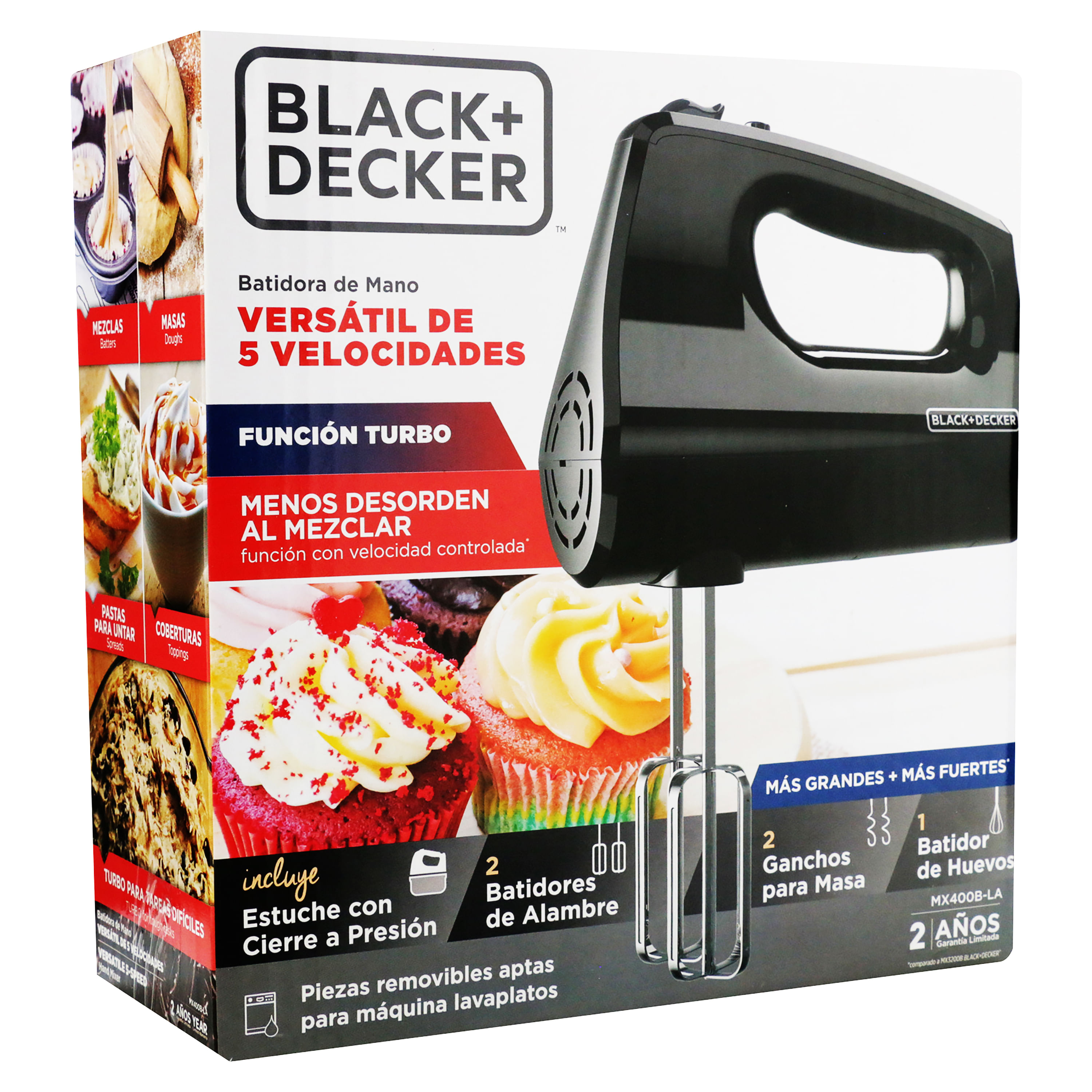 Batidora de mano Black & Decker MX400B