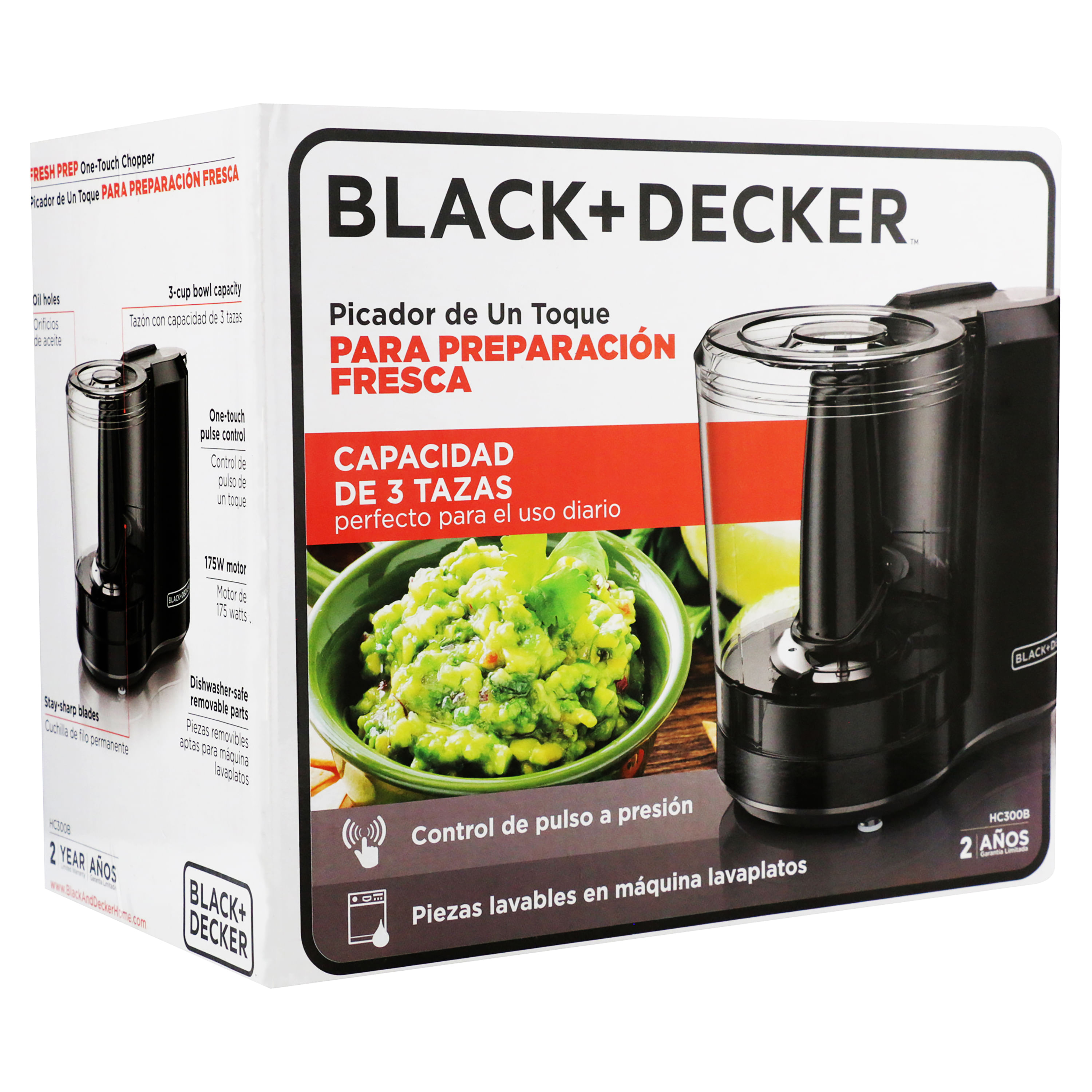 Procesador de Alimentos Black & Decker de 8 Tazas
