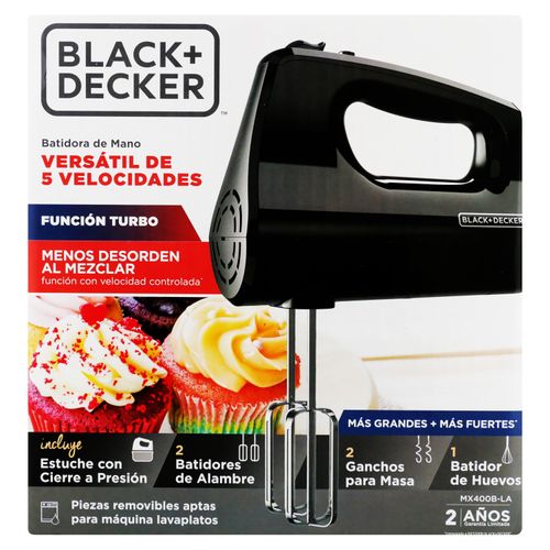 Batidora manual Black & Decker de 5 velocidades