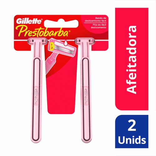 Máquinas Para Afeitar Desechables Gillette Prestobarba, 2 Unidades