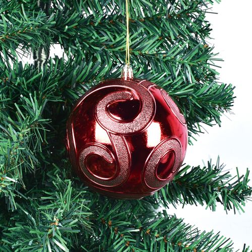 Esferas Navidad Marca Holiday Time Color Roja 120mm