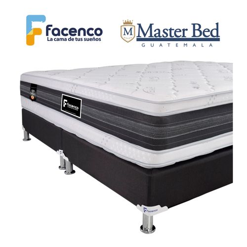 Cama Facenco Diamante Tamaño King Confort Suave, Con Tratamiento Lavanda