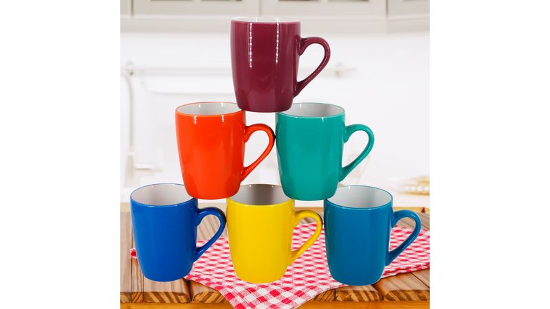 Comprar Taza Mainstays Variedad De Tonos 12oz Walmart