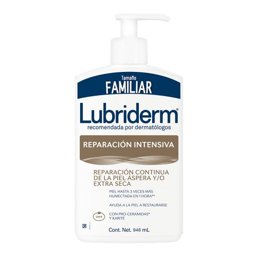 Crema Corporal Marca Lubriderm Reparación Intensiva, Piel Áspera O Extra Seca - 946ml