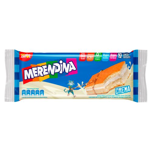 Galletas Pozuelo merendina rellenos de crema - 240 g