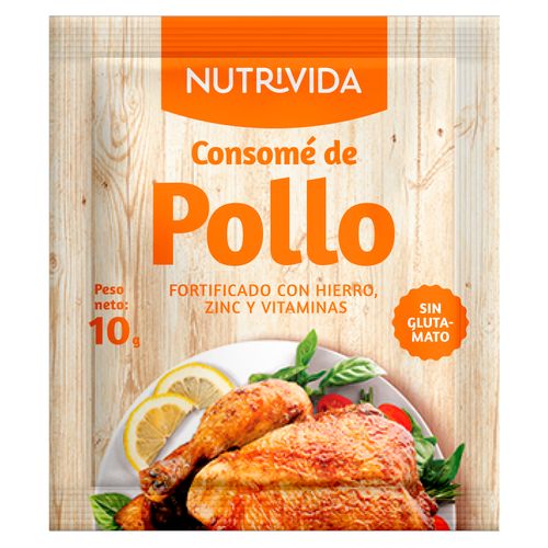 Consome Nutrivida Pollo - 60gr