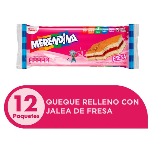 Pasteleria Marca Fresa Merendia  Pozuelo -240g