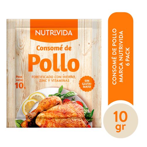 Consome Nutrivida Pollo - 60gr
