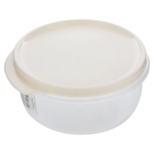 Tazón Guateplast  futura mediano color marfíl  - 1.5 L