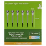 Lampara-Solar-Mainstays-para-jardin-47MM-set-de-6-uds-acero-inoxidable-Modelo-Q89DJ1401-41-2-14465