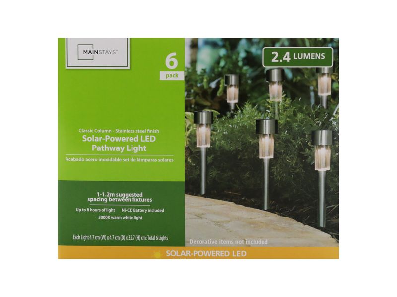 Lampara-Solar-Mainstays-para-jardin-47MM-set-de-6-uds-acero-inoxidable-Modelo-Q89DJ1401-41-1-14465