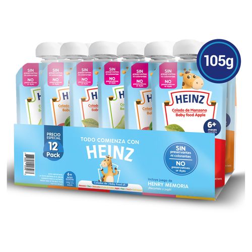 Colados Heinz  Doypack 12 Pack 105g C/U - 1260g