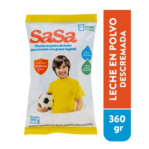 Mezcla en polvo Sasa de leche descremada  - 360 g