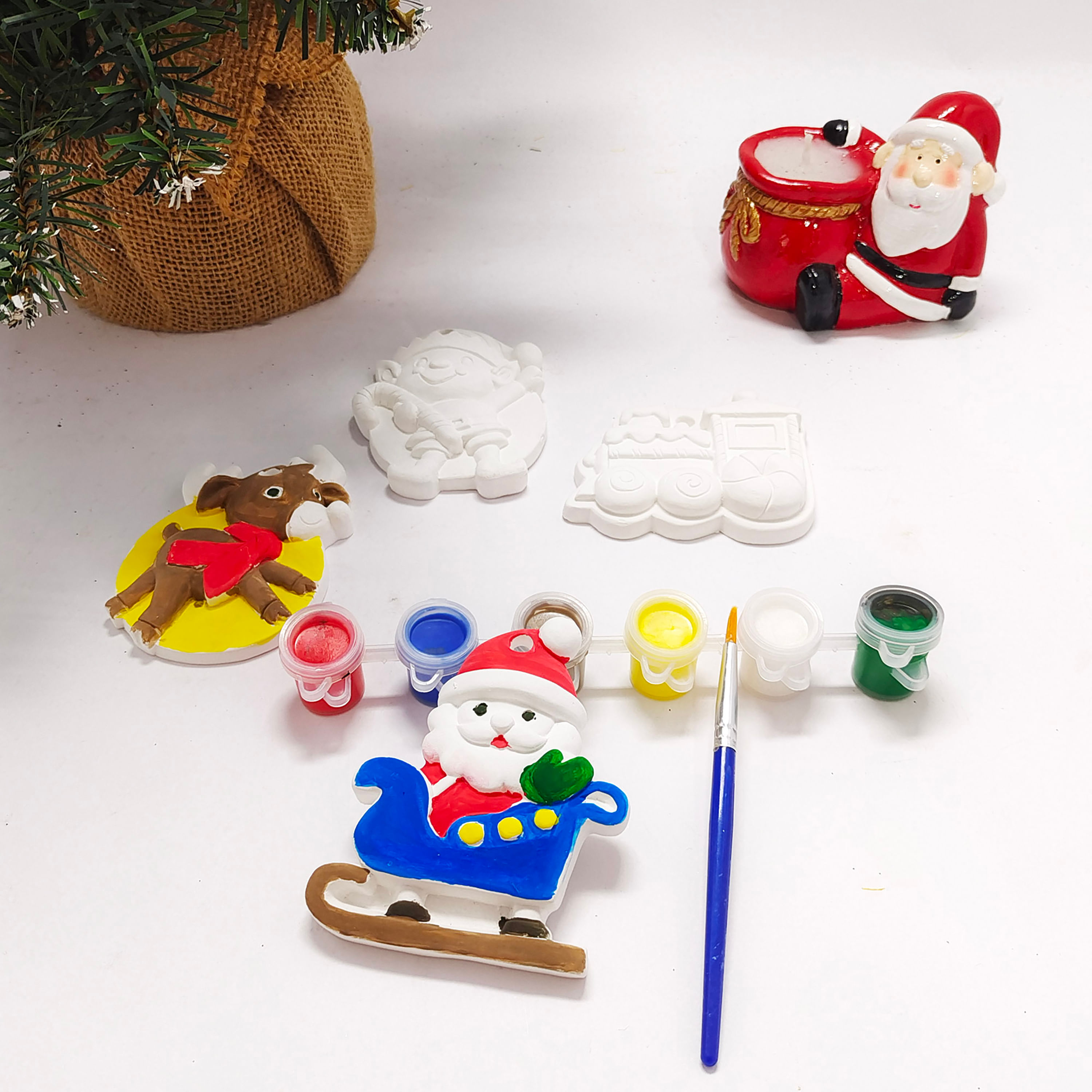 FORMIZON Kit de Pintura Lámpara Niños, Figuras Para Pintar Kit, Pintar  Juguete Manualidades, Kit Creativo de Bricolaje Regalo Navidad Cumpleaños  para