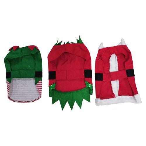 Disfraz para mascota marca Holiday Time, navideños