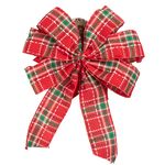Lazo-navide-o-marca-Holiday-Time-con-flor-Roja-3-28828