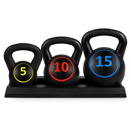 Set De Kettlebell Athetic Works Entrenamiento