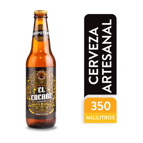 Cerveza artesanal Moropotente el encabe - 350 ml