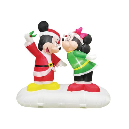 Inflable marca Disney, con Minnie y Mickey -1.8m