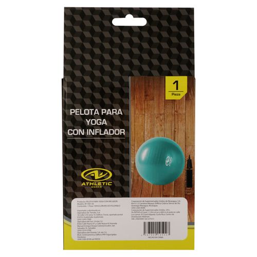 Pelota Athletic Works Para Yoga Con Inflador