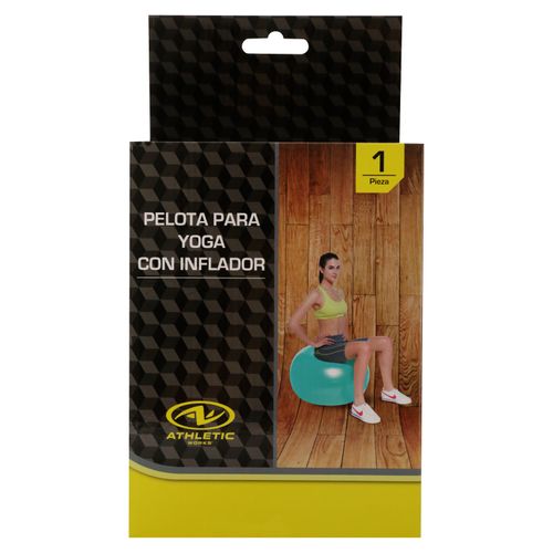 Pelota Athletic Works Para Yoga Con Inflador