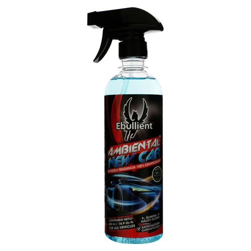 Aromatizante En Spray Ebullient Olor Carro Nuevo - 500ml